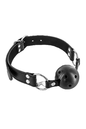 Baillon noir "Fétish tentation"