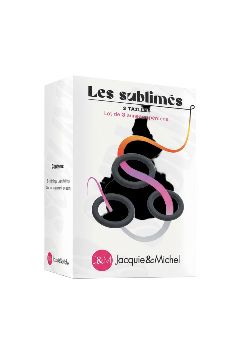 3 cockrings Jacquie et Michel